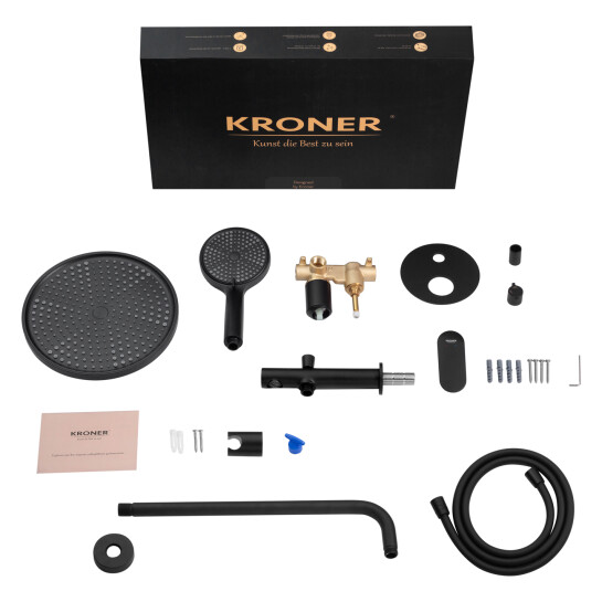 Додаткове фото - Душова система Kroner Element 211335A-3801