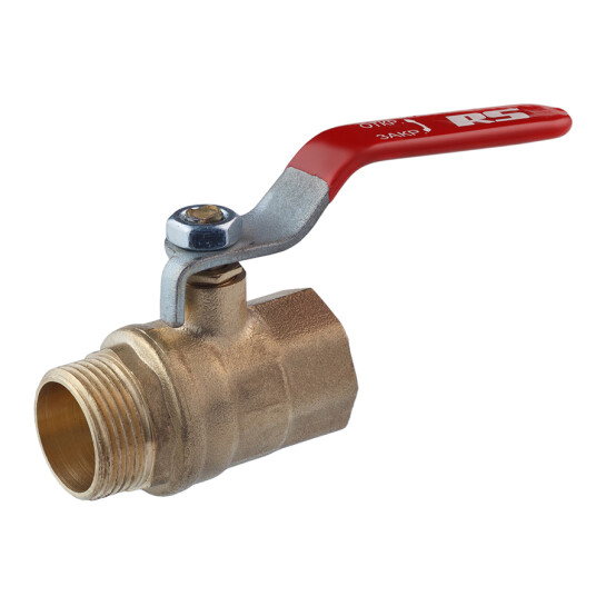Крани кульові Кран кульовий STA 3/4" ВЗ PN30 ручка, латунний