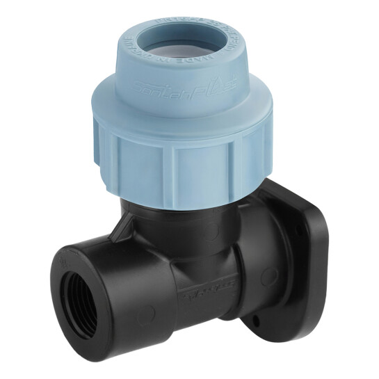 Головне фото - Коліно настінне ПЕ SantehPlast 25х1/2" РВ