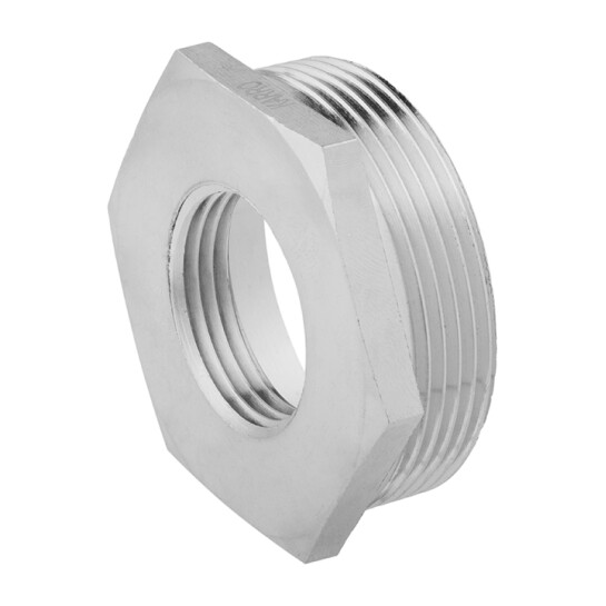 Головне фото - Футорка Karro 2"х1" ЗВ нікельована KR-3115