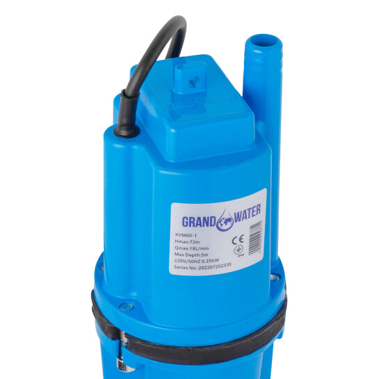 Додаткове фото - Насос вібраційний Grandwater XVM60-1 (нижній забір)
