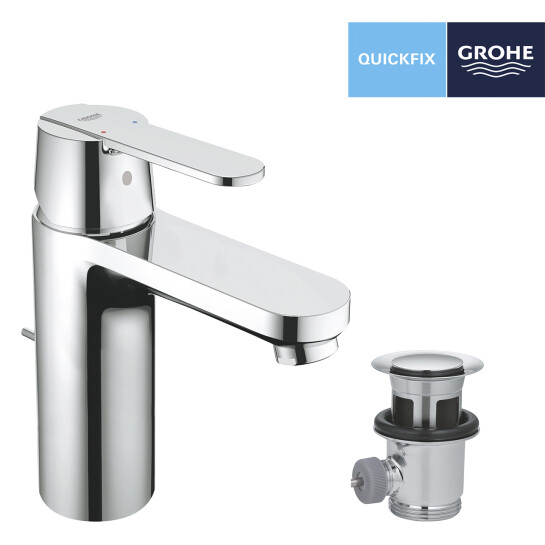 Додаткове фото - Змішувач для раковини Grohe QuickFix Get M-Size 23454000