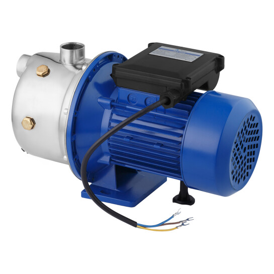 Додаткове фото - Насос поверхневий самовсмоктуючий Agua JET 100S Нmax 45 м Qmax 52 л/хв P 1100 Вт корпус нержавіюча сталь