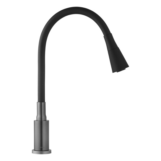 Додаткове фото - Змішувач для кухні Kroner KRP Edelstahl Klassisch - PVD031BLK