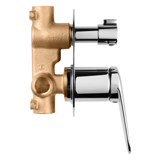 Додаткове фото - Змішувач прихованого монтажу для душу Kroner Element 211337-0101