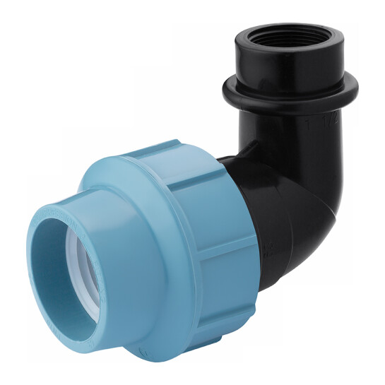 Кутники ПЕ Коліно ПЕ Rozma 63х1 1/2" РВ