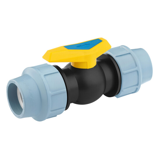 Головне фото - Кран ПЕ SantehPlast 63 мм