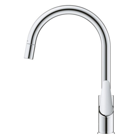 Додаткове фото - Змішувач для кухні з висувним виливом Grohe StartCurve 30562000