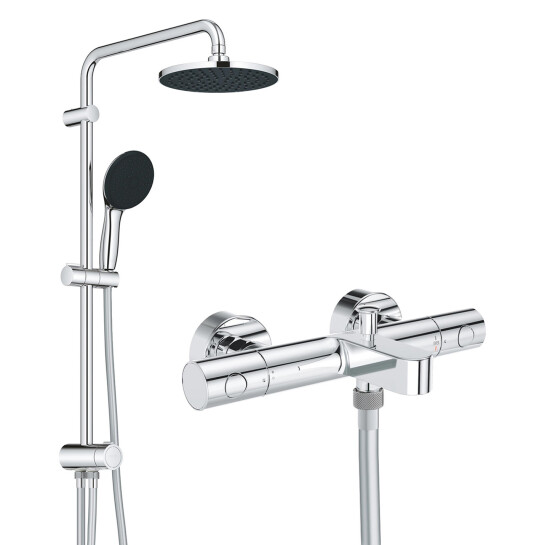 Змішувачі для ванної Змішувач термостатичний для ванни Grohe QuickFix Precision Get UA202907TR