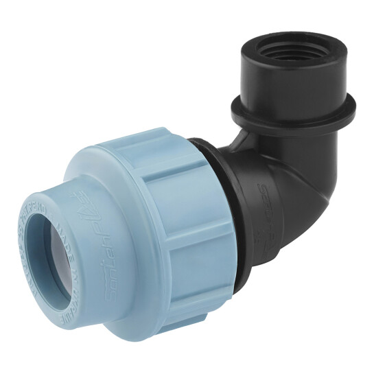 Головне фото - Коліно ПЕ SantehPlast 25х1/2" РВ