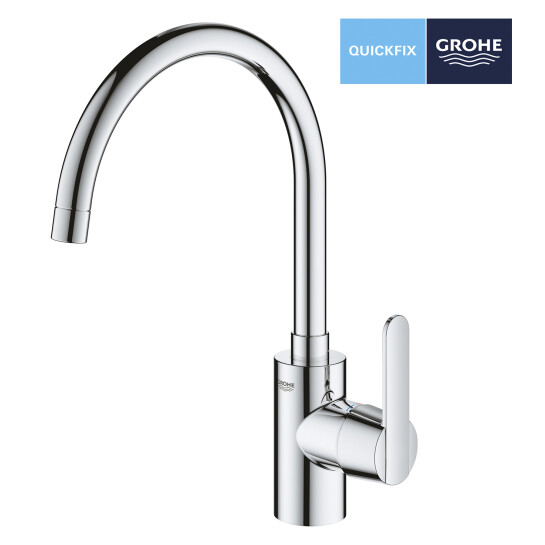 Додаткове фото - Змішувач для кухні Grohe QuickFix Get 31494001