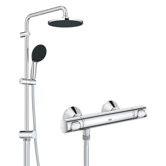 Головне фото - Змішувач термостатичний для душу Grohe QuickFix Precision Flow UA202908TR 