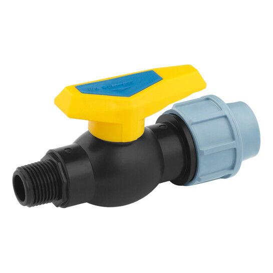 Додаткове фото - Кран ПЕ SantehPlast 20х1/2" РЗ