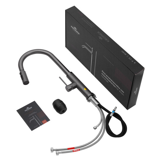 Додаткове фото - Змішувач для кухні Kroner KRP Edelstahl Berg - GRP030-T