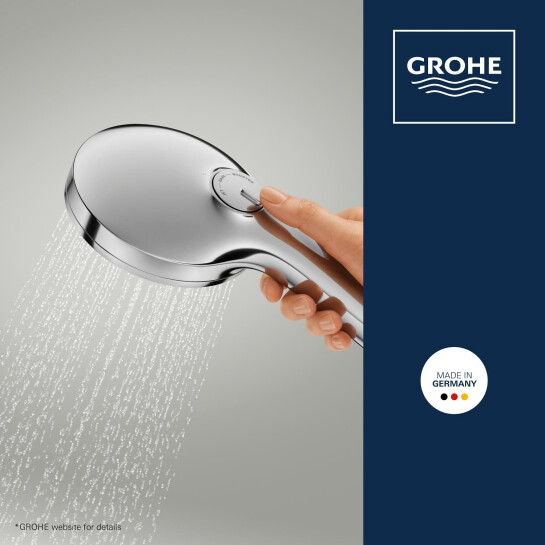 Додаткове фото - Душовий набір Grohe QuickFix Vitalio Joy+ 120, 3 режими струменя 1348650000