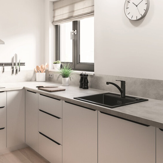 Додаткове фото - Змішувач для кухні Grohe QuickFix Start 324412432