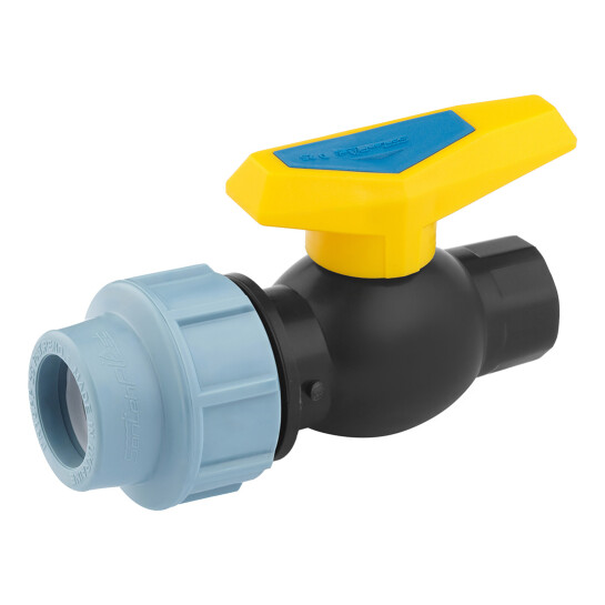 Головне фото - Кран ПЕ SantehPlast 25х3/4" РВ