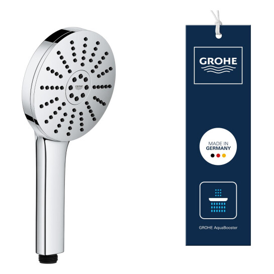 Додаткове фото - Лійка для ручного душу Grohe QuickFix Vitalio Joy+ 120, 3 режима струи 1348630000