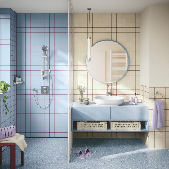 Додаткове фото - Лійка для ручного душу Grohe QuickFix Vitalio Joy+ 120, 3 режима струи 1348630000