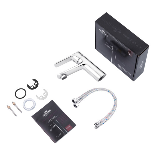 Додаткове фото - Змішувач для раковини Kroner KRP Dorn - C010