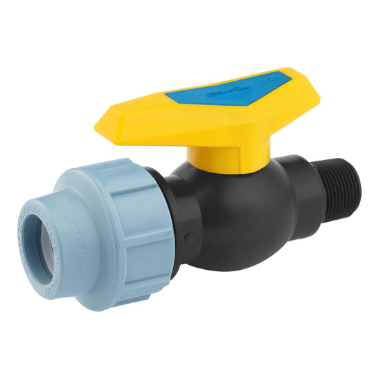 Головне фото - Кран ПЕ SantehPlast 25х3/4" РЗ