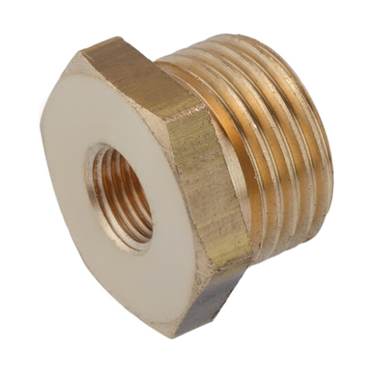 Футорки латунні Футорка під датчик температури LexLine 1/2"хМ10 ЗВ латунна УК0700-В