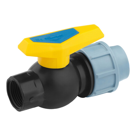 Додаткове фото - Кран ПЕ SantehPlast 32х1" РВ