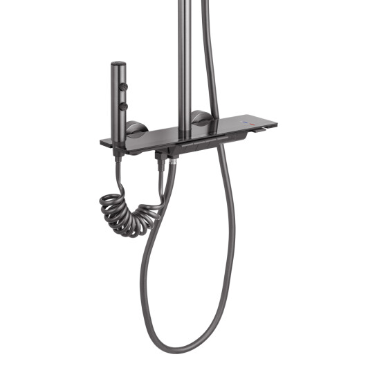 Додаткове фото - Душова система Agua Acero - AVION 04759AM