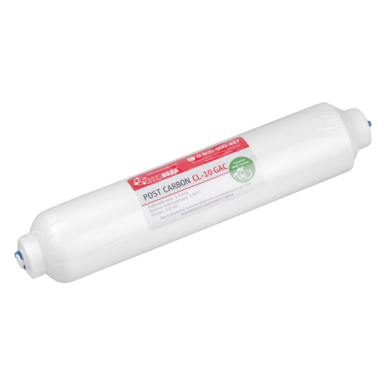 Головне фото - Постфільтр вугільний Нова Вода CL10-GAC-QC