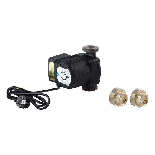 Насоси циркуляційні Насос циркуляційний Pumpman GRS25/40/130 Нmax 4 м Qmax 3 куб.м 88 Вт з гайками