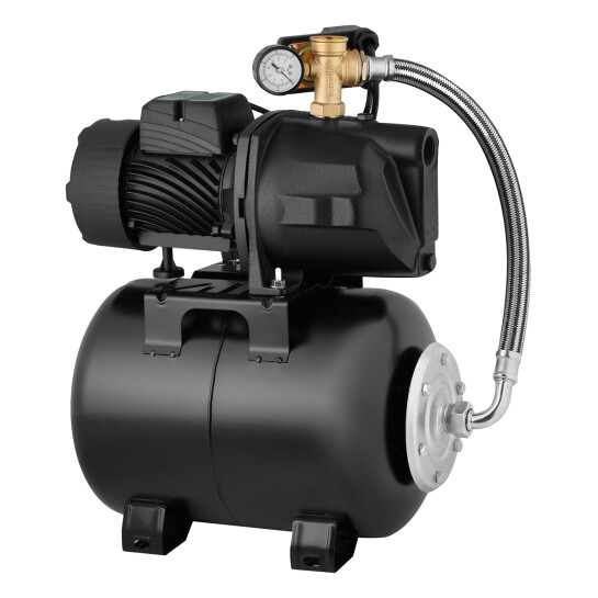 Додаткове фото - Насосна станція Pumpman TJSW/10M Нmax 34 м Qmax 4,2 куб.м 750 Вт бак 24 л (чавун)