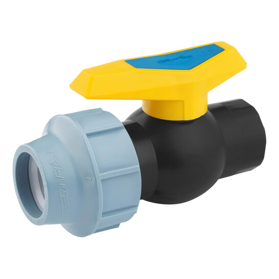 Головне фото - Кран ПЕ SantehPlast 40х1 1/4" РВ