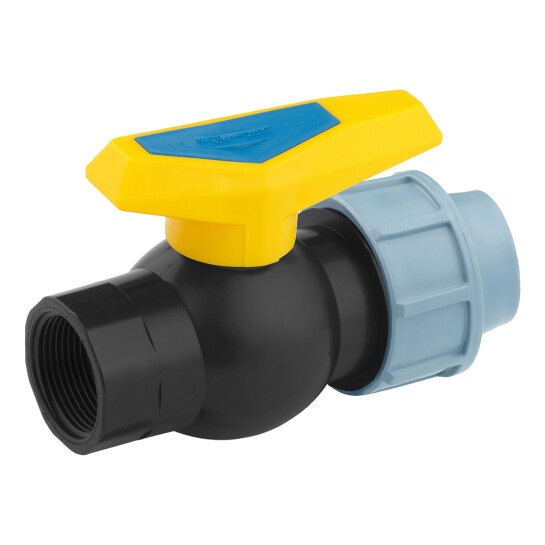 Додаткове фото - Кран ПЕ SantehPlast 40х1 1/4" РВ