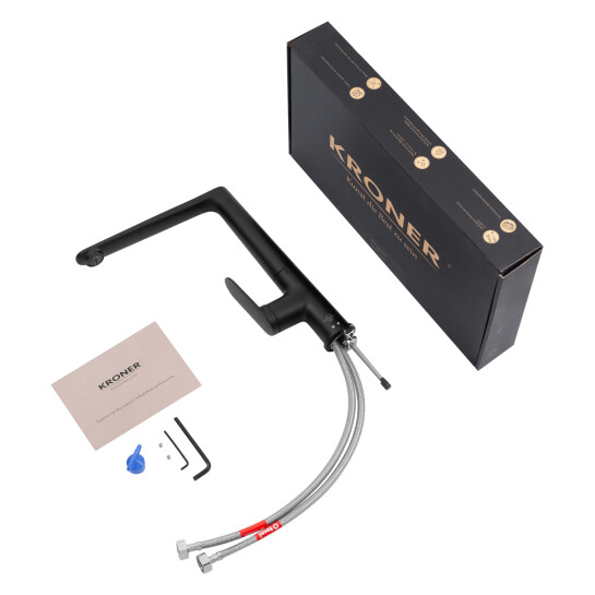 Додаткове фото - Змішувач для кухні Kroner Element 211512A-3801