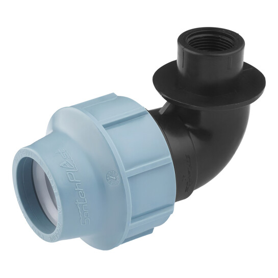 Головне фото - Коліно ПЕ SantehPlast 40х3/4" РВ