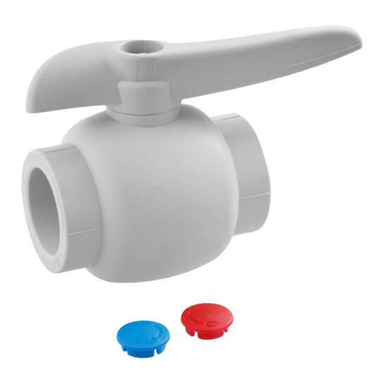 Крани ППР Кран кульовий PPR GrandiTherm 40 мм