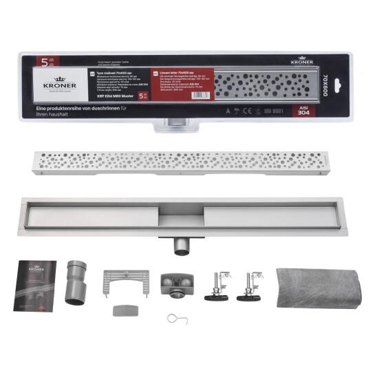 Додаткове фото - Трап лінійний Kroner KRP Eifel M60 Muster