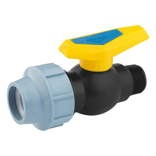 Головне фото - Кран ПЕ SantehPlast 40х1 1/4" РЗ