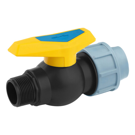 Додаткове фото - Кран ПЕ SantehPlast 40х1 1/4" РЗ