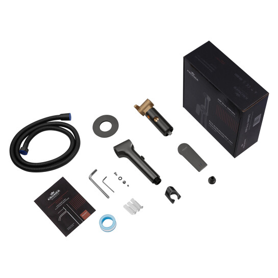 Додаткове фото - Набір для гігієнічного душу прихованого монтажу зі змішувачем Kroner KRP Graz - GRP082