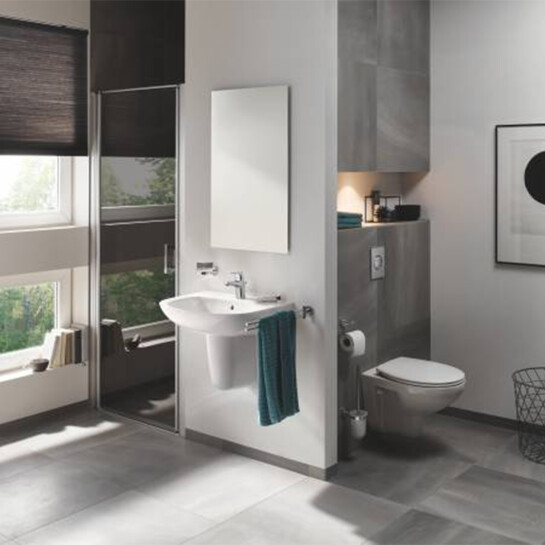 Додаткове фото - Змішувач для раковини Grohe Start Flow ES S-Size 23769000 з донним клапаном