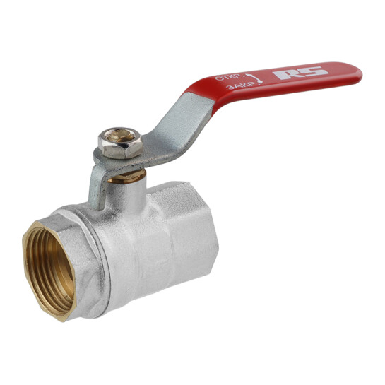 Крани кульові Кран кульовий STA 3/4" ВВ PN30 ручка, нікельований