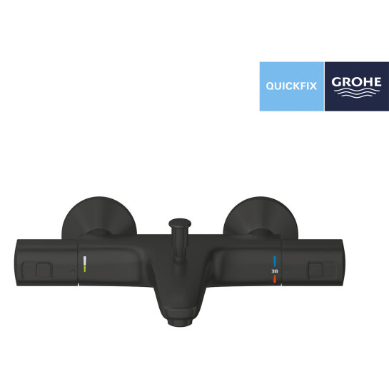 Додаткове фото - Змішувач термостатичний для ванни Grohe QuickFix Precision Start 345982430