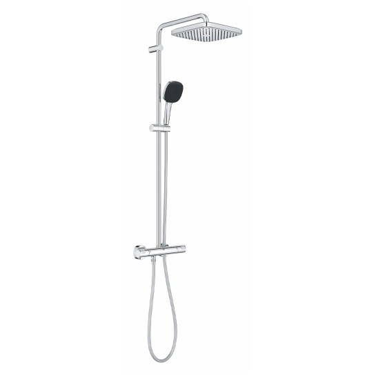 Додаткове фото - Душова система термостатична Grohe QuickFix Vitalio Comfort System 250 Cube 26696001
