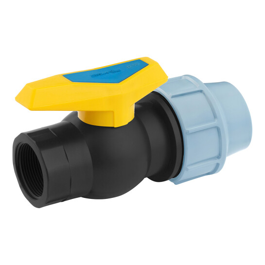 Додаткове фото - Кран ПЕ SantehPlast 50х1 1/2" РВ