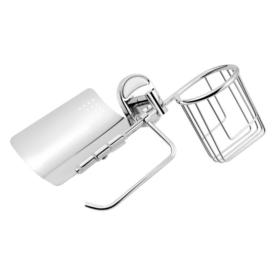 Додаткове фото - Тримач для туалетного паперу та освіжувача повітря Kroner KRM Elbe - ACC2903-1