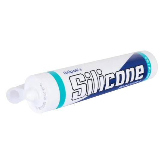Герметики Силікон антибактеріальний Unipak Silicone Sanitary 300 гр прозорий