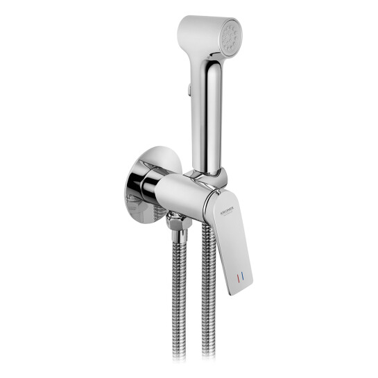 Головне фото - Набір для гігієнічного душу прихованого монтажу зі змішувачем Kroner KRP Graz - C082