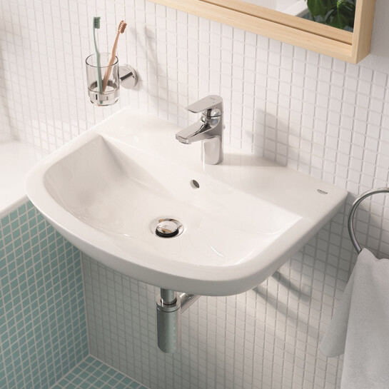 Додаткове фото - Змішувач для раковини Grohe Start Flow S-Size 23809000 з донним клапаном