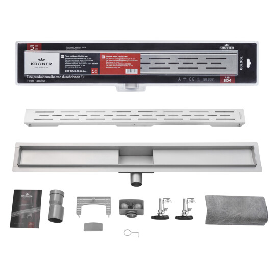 Додаткове фото - Трап лінійний Kroner KRP Eifel L70 Linien